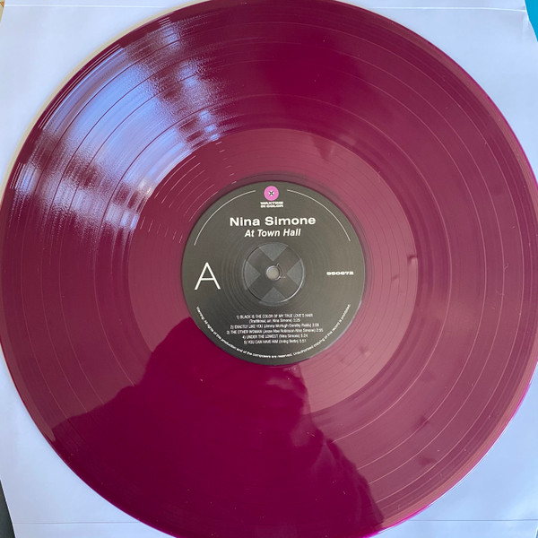 Nina Simone - Nina Simone At Town Hall | WaxTime In Color (950672) - 4 Nina Simone - Nina Simone At Town Hall | WaxTime In Color (950672) - 4