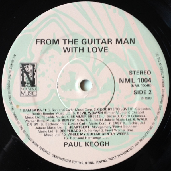 From The Guitar Man With Love
