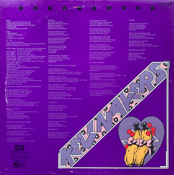 Kevin Ayers - Bananamour | Harvest (SHVL 807) - 4 Kevin Ayers - Bananamour | Harvest (SHVL 807) - 4