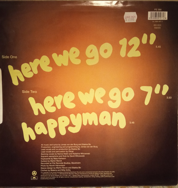 Stakka Bo - Here We Go | Polydor (PZ 280) - 2 Stakka Bo - Here We Go | Polydor (PZ 280) - 2