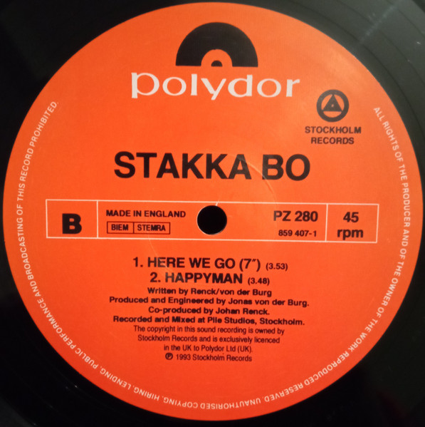 Stakka Bo - Here We Go | Polydor (PZ 280) - 4 Stakka Bo - Here We Go | Polydor (PZ 280) - 4