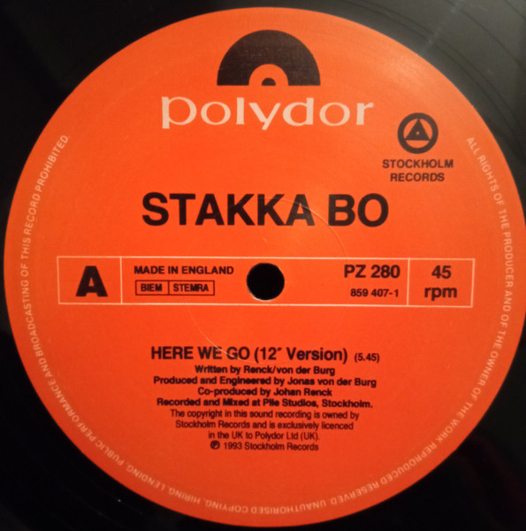 Stakka Bo - Here We Go | Polydor (PZ 280) - 3 Stakka Bo - Here We Go | Polydor (PZ 280) - 3