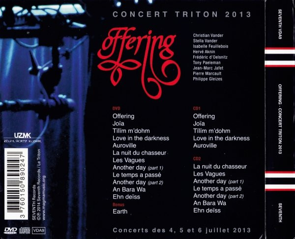 Offering - Concert Triton 2013 | Seventh Records (VDA9) - 2