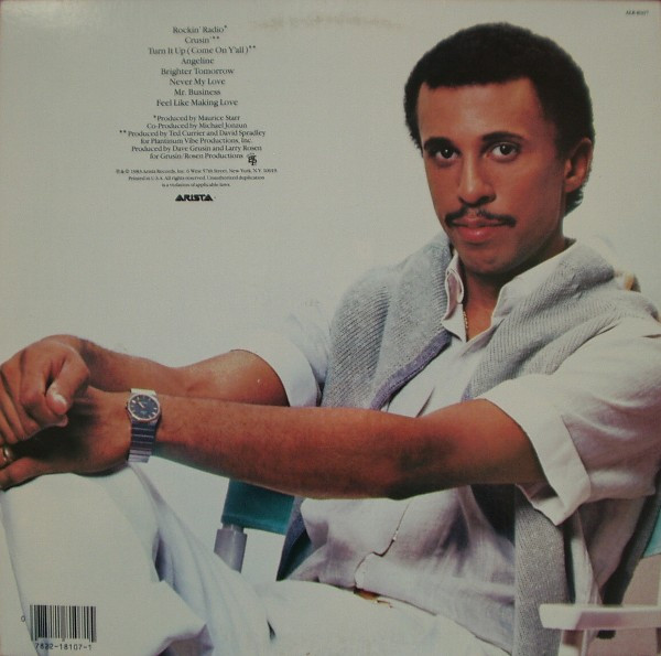 Tom Browne - Rockin' Radio | Arista (AL 8-8107) - 2