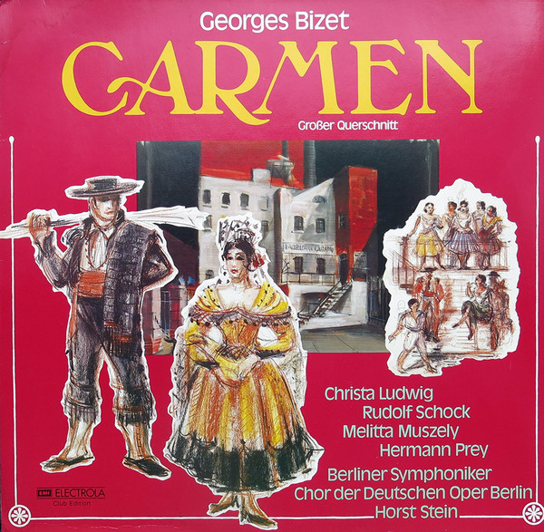 Georges Bizet , Christa Ludwig , Rudolf Schock , Melitta Muszely , Hermann Prey , Berliner Symphoniker , Chor Der Deutschen Oper Berlin , Horst Stein - Carmen (Großer Querschnitt) | Die Stimme Seines Herrn (34 647 8) Georges Bizet , Christa Ludwig , Rudolf Schock , Melitta Muszely , Hermann Prey , Berliner Symphoniker , Chor Der Deutschen Oper Berlin , Horst Stein - Carmen (Großer Querschnitt) | Die Stimme Seines Herrn (34 647 8)