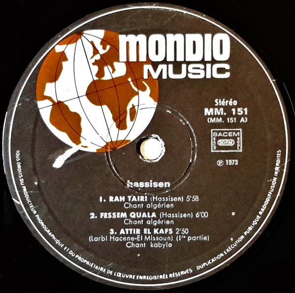 H'sissen - Hassisen | Mondio Music (MM. 151) - 3