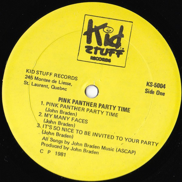 John Braden - Pink Panther Party Time | Kid Stuff Records (K SS 5004) - 4 John Braden - Pink Panther Party Time | Kid Stuff Records (K SS 5004) - 4
