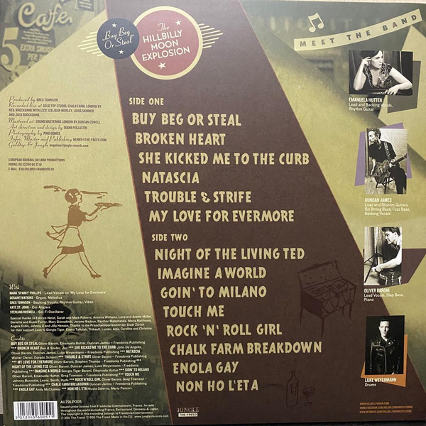 The Hillbilly Moon Explosion - Buy Beg Or Steal | Jungle Records (AU79LP005) - 2 The Hillbilly Moon Explosion - Buy Beg Or Steal | Jungle Records (AU79LP005) - 2