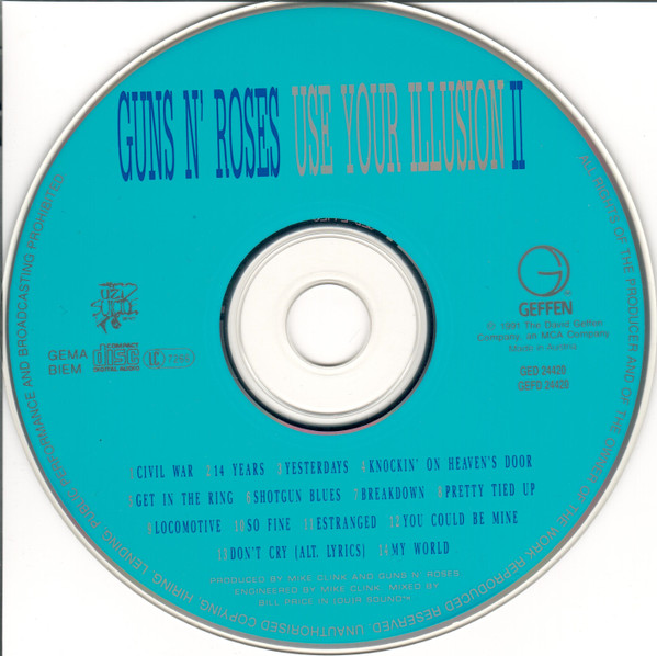 Guns N' Roses - Use Your Illusion II | Geffen Records (GED 24420) - 2