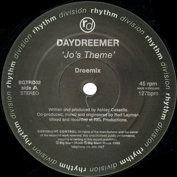 Daydreemer - Jo's Theme | Big Giant Music (BGTRD02) - 2