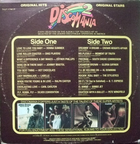 Various - Discomania 2 | Juke Box International (TVLP 177601R) - 2