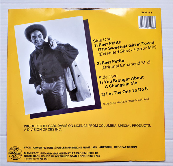 Jackie Wilson - Reet Petite (The Sweetest Girl In Town) | SMP (SKM 12 3) - 2