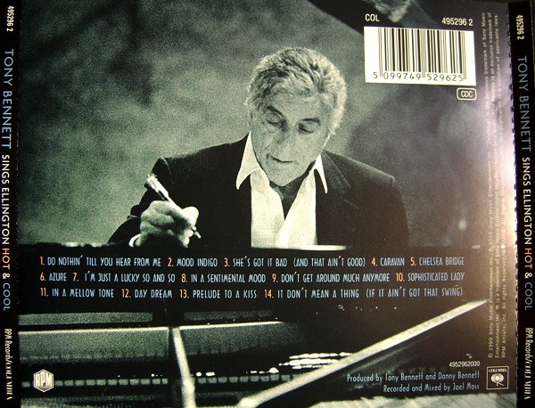 Tony Bennett - Sings Ellington Hot & Cool | RPM Records (495296 2) - 2