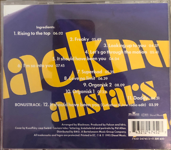 Blacknuss - Made In Sweden | BMG (74321 24745 2) - 4