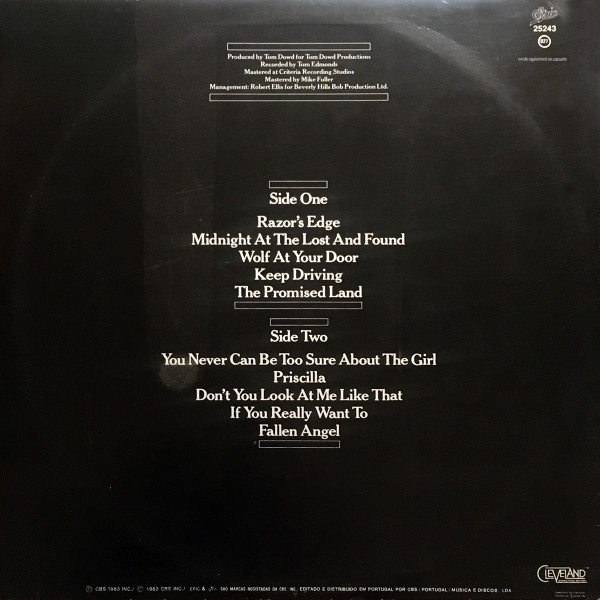 Meat Loaf - Midnight At The Lost And Found | Epic (EPC 25243) - 2