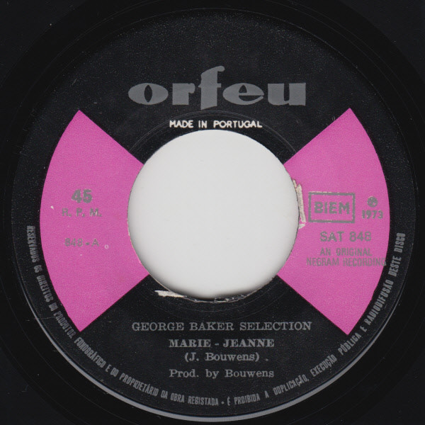 George Baker Selection - Marie-Jeanne | Orfeu (SAT 848) - 3