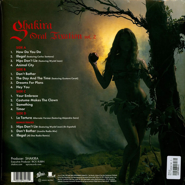 Shakira - Oral Fixation Vol. 2 | Epic (19802834431) - 2 Shakira - Oral Fixation Vol. 2 | Epic (19802834431) - 2