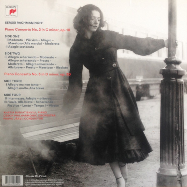 Khatia Buniatishvili , Sergei Vasilyevich Rachmaninoff , The Czech Philharmonic Orchestra , Paavo Järvi - Piano Concertos Nos 2&3 | Music On Vinyl (MOVCL034) - 2 Khatia Buniatishvili , Sergei Vasilyevich Rachmaninoff , The Czech Philharmonic Orchestra , Paavo Järvi - Piano Concertos Nos 2&3 | Music On Vinyl (MOVCL034) - 2