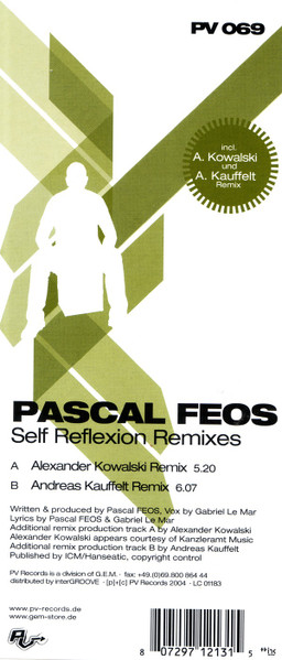 Pascal F.E.O.S. - Self Reflexion (Remixes) | PV (PV 069)