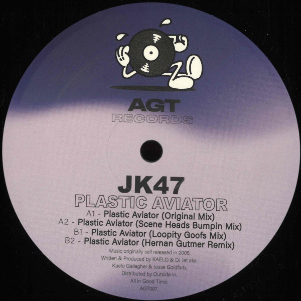 JK47 - Plastic Aviator | AGT Records (AGT007)