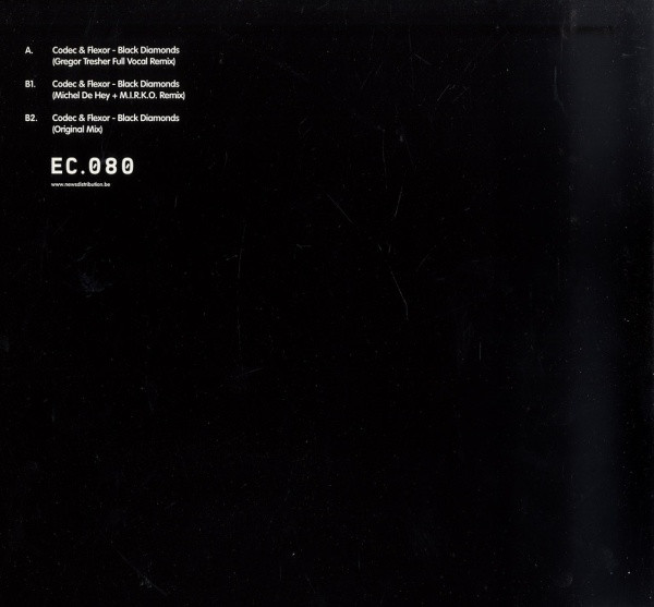 Codec & Flexor - Black Diamonds | EC Records (EC.080) - 2 Codec & Flexor - Black Diamonds | EC Records (EC.080) - 2