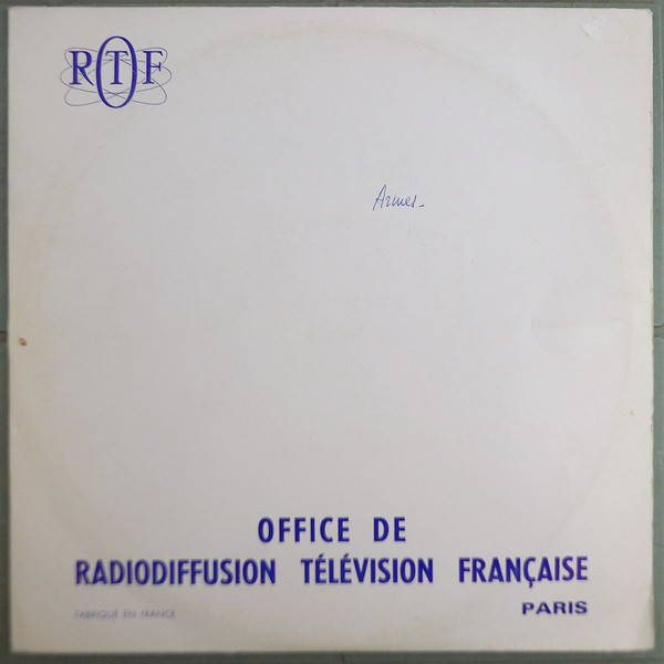 No Artist - Bruitages : Armes | Office de Radiodiffusion-Télévision Française (ORTF) (B S 14) - main