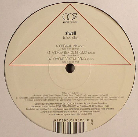 Siwell - Black Lotus | Stereoseven Plus (STP056) - 2