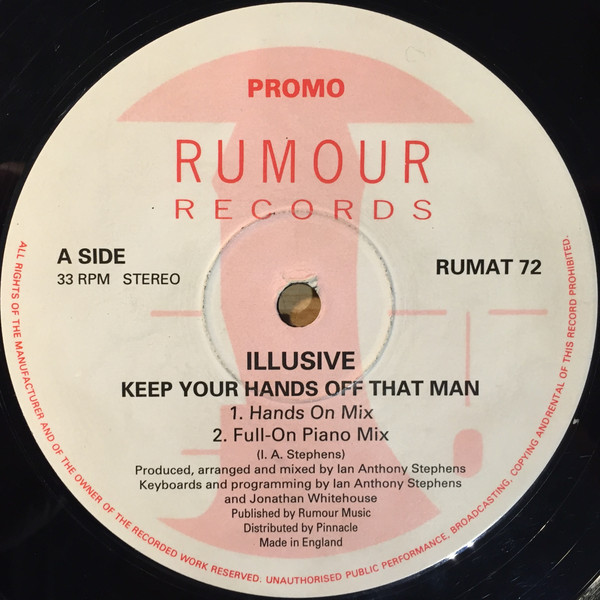 Illusive - Keep Your Hands Off That Man | Rumour Records (RUMAT 72) - main Illusive - Keep Your Hands Off That Man | Rumour Records (RUMAT 72) - main