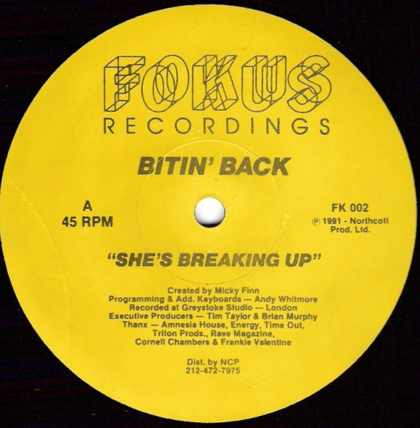 Bitin' Back - She's Breaking Up | Fokus Recordings (FK 002)