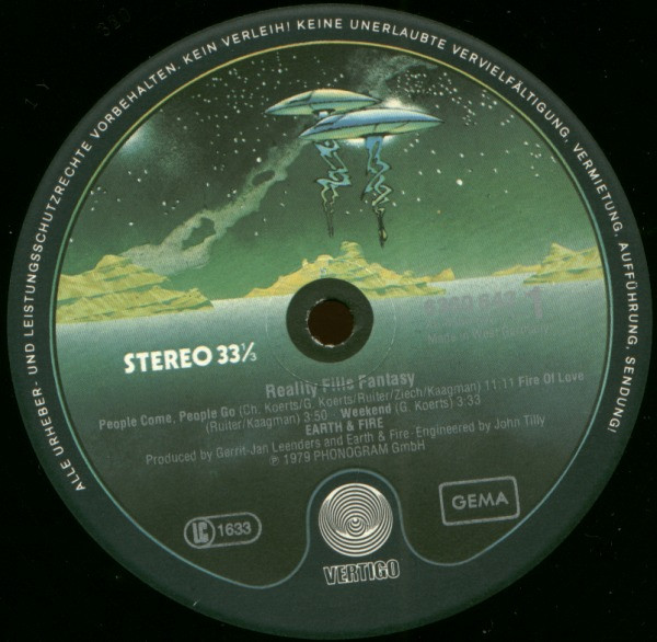 Earth And Fire - Reality Fills Fantasy | Vertigo (6360 642) - 3 Earth And Fire - Reality Fills Fantasy | Vertigo (6360 642) - 3