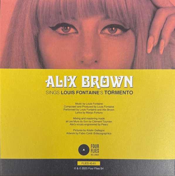Alix Brown - Sings Louis Fontaine's Tormento | Four Flies Records (FLIES 45-61) - 2