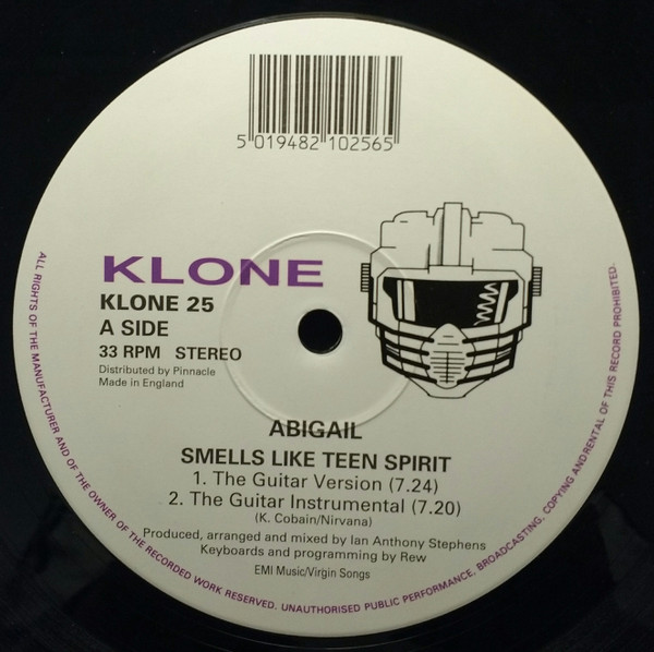Abigail - Smells Like Teen Spirit | Klone Records (KLONE 25) - 3 Abigail - Smells Like Teen Spirit | Klone Records (KLONE 25) - 3
