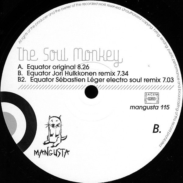 The Soul Monkey - Equator | Mangusta (MANGUSTA 115) - 4 The Soul Monkey - Equator | Mangusta (MANGUSTA 115) - 4