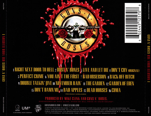 Guns N' Roses - Use Your Illusion I | Geffen Records (00602445125708) - 2