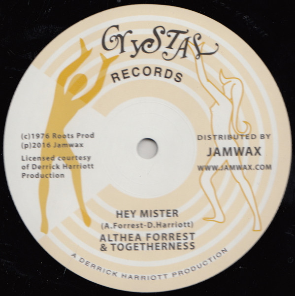 Althea Forrest & Togetherness - Hey Mister | Crystal Records (none) - main Althea Forrest & Togetherness - Hey Mister | Crystal Records (none) - main