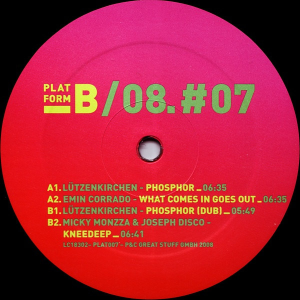 Various - 08.#07 | Platform B Recordings (PLAT007) - 3