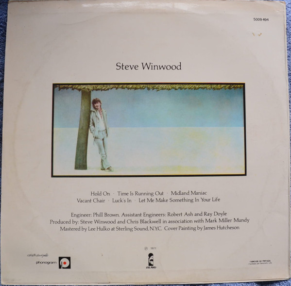 Steve Winwood - Steve Winwood | Island Records (5009 494) - 2