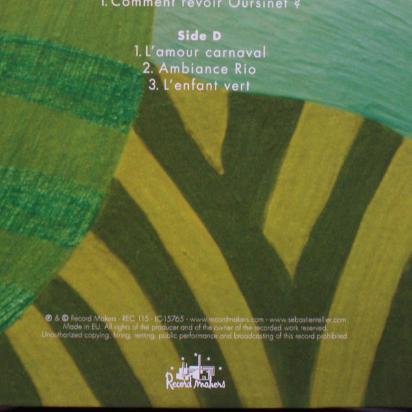 Sébastien Tellier - L'Aventura | Record Makers (REC 115) - 2 Sébastien Tellier - L'Aventura | Record Makers (REC 115) - 2