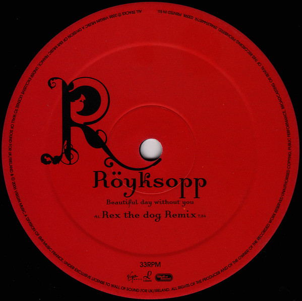 Röyksopp - Beautiful Day Without You | Labels (094635448719) - 2
