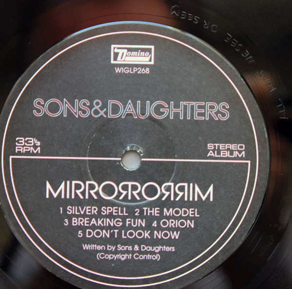 Sons And Daughters - Mirror Mirror | Domino (WIGLP268) - 3