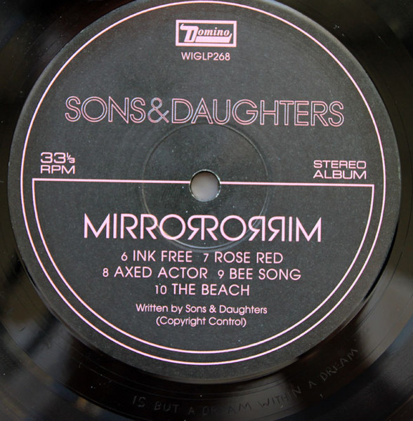 Sons And Daughters - Mirror Mirror | Domino (WIGLP268) - 4