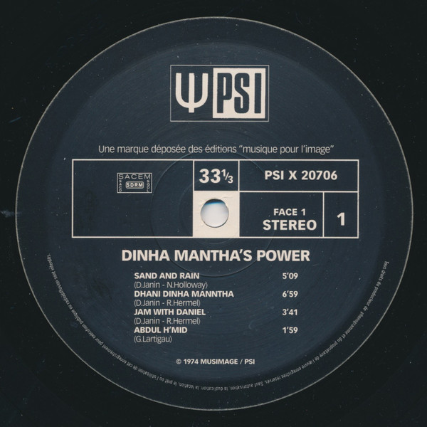 Daniel Janin - Dinha Mantha's Power | PSI (PSI-X 20706) - 3