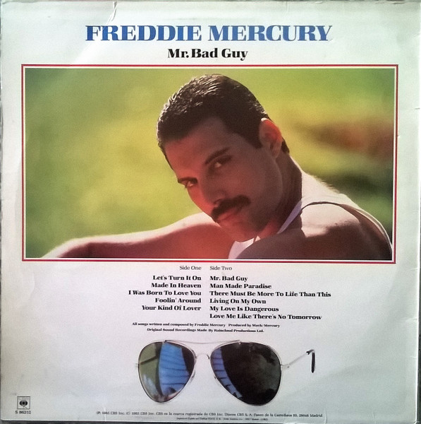 Freddie Mercury - Mr. Bad Guy | CBS (S 86312) - 2