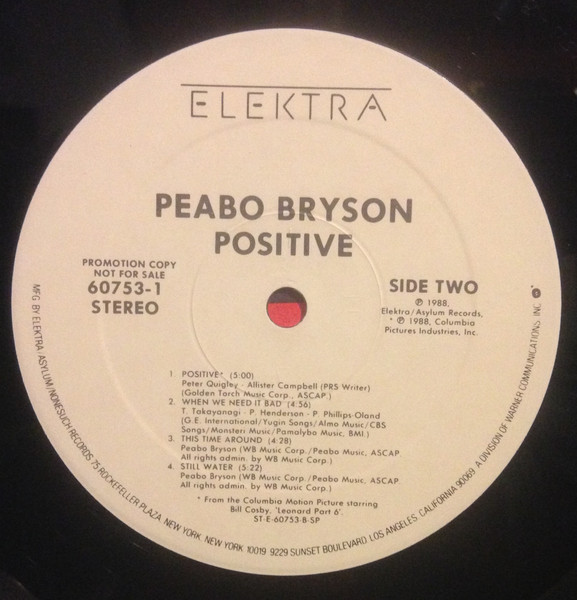 Peabo Bryson - Positive | Elektra (60753-1) - 4 Peabo Bryson - Positive | Elektra (60753-1) - 4
