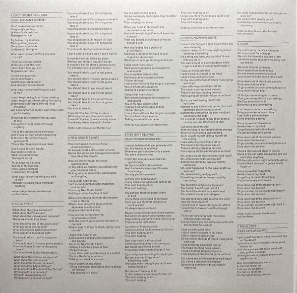 The National - First Two Pages Of Frankenstein | 4AD (4AD0566LP) - 2 The National - First Two Pages Of Frankenstein | 4AD (4AD0566LP) - 2