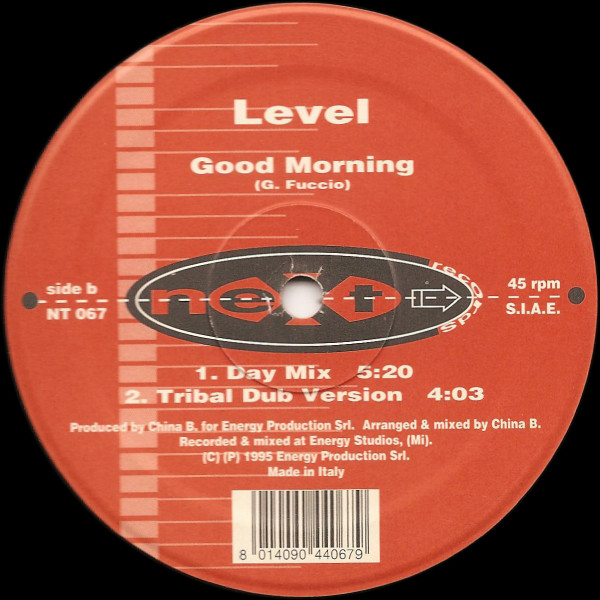Level - Good Morning | Next Records (NT 067) - 2 Level - Good Morning | Next Records (NT 067) - 2