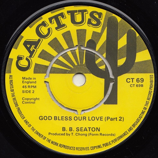 B.B. Seaton - God Bless Our Love | Cactus (CT 69) - 2