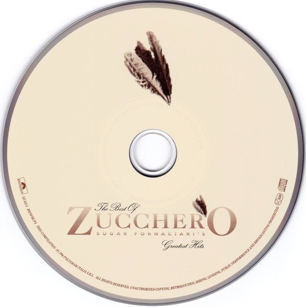 Zucchero - The Best Of Zucchero Sugar Fornaciari's Greatest Hits | Polydor (533 822-2) - 3