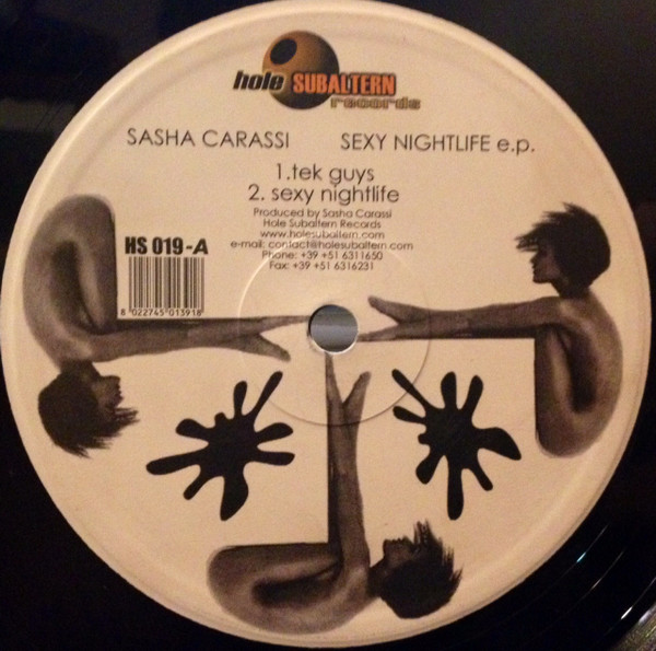 Sasha Carassi - Sexy Nightlife E.P. | Hole Subaltern (HS 019) - main