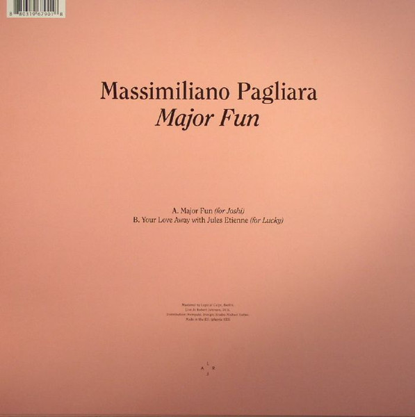 Massimiliano Pagliara - Major Fun | Live At Robert Johnson (Playrjc 033) - 2 Massimiliano Pagliara - Major Fun | Live At Robert Johnson (Playrjc 033) - 2
